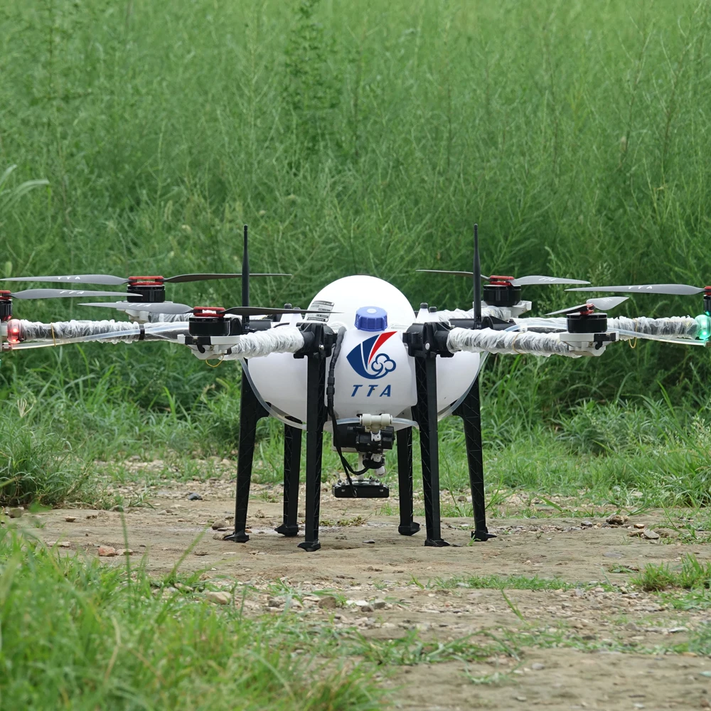 Прецизионный сельскохозяйственный Дрон опрыскиватель 10 л 10 кг фумигаторы БПЛА Дрон опрыскиватель