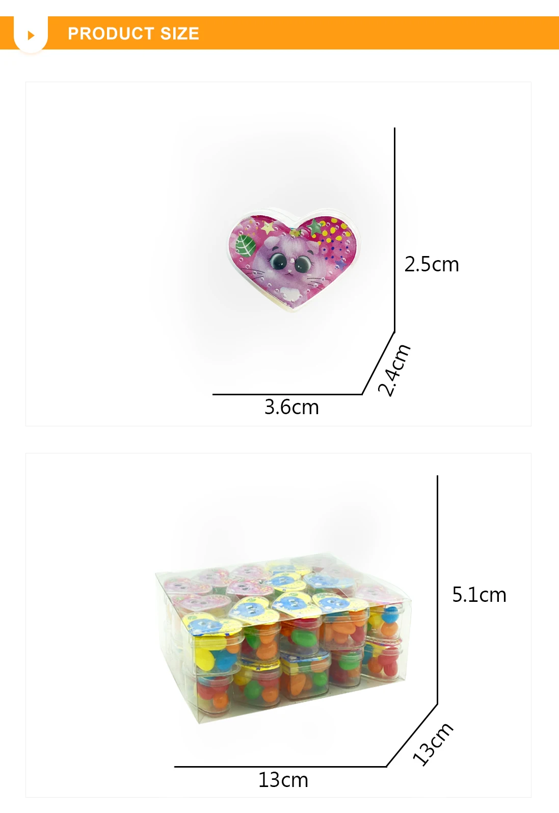 High Quality Fruity Delicious Crispy Jelly Bean Love Box Private Label Candy Colorful Assorted Fruit Jelly Bean