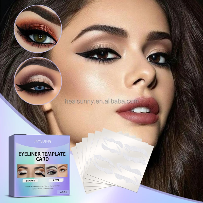 DROPSHIPPING Quick Make Up Eyeliner Eye Shadow Stencil Sticker