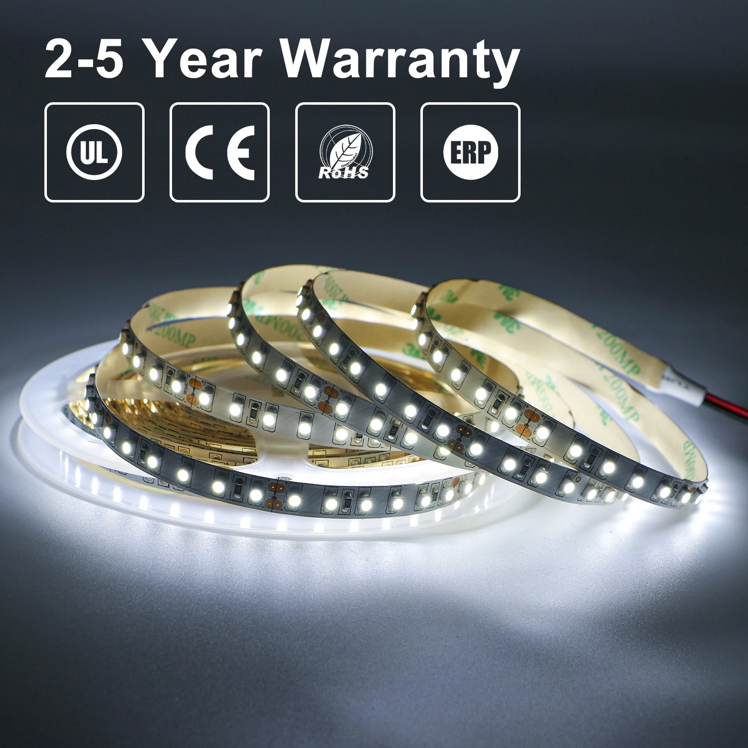 Good Quality 12V LED Strip Lamp 8mm Board Width SMD 3528 IP20 LED Strip Light for Indoor