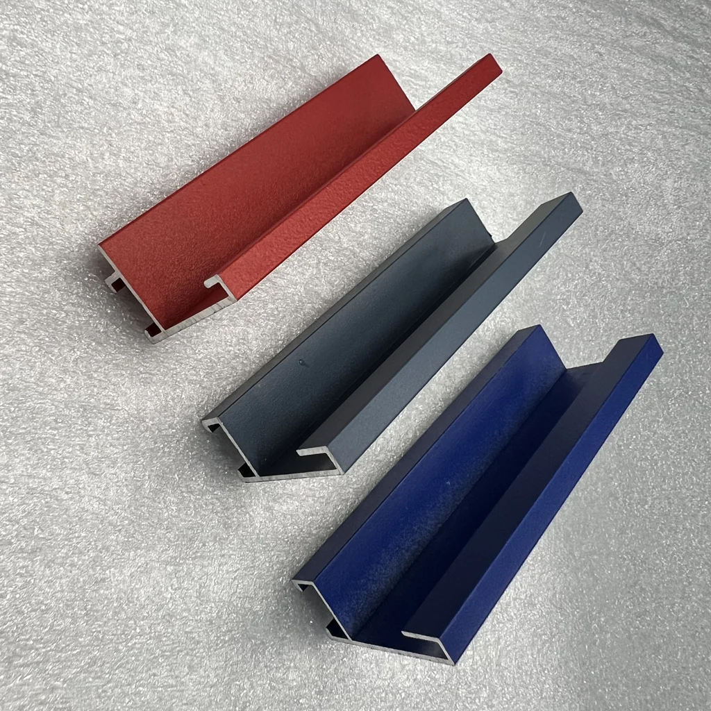 Extruded Frame Photo Anodized Brushed Shiny Golden Rose Gold Sliver Aluminum Photo Frame