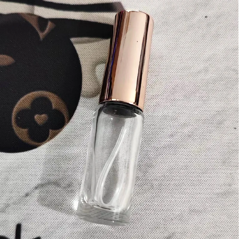 5ml 15ml round and square nail polish glass bottle paint repair glue bottle