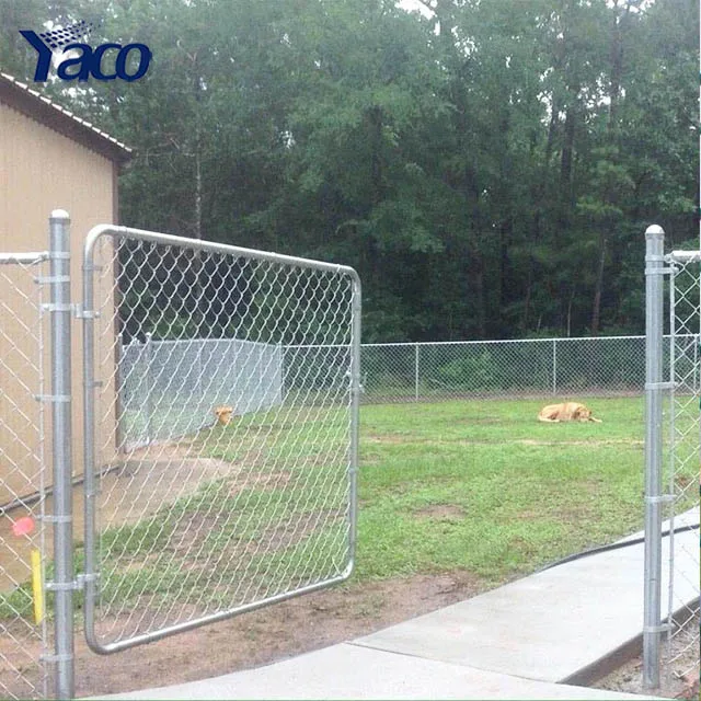 6FT 2m 8FT Galvanized Chain Link Fence Steel Wire Mesh Metal Fencing for Farm and Field