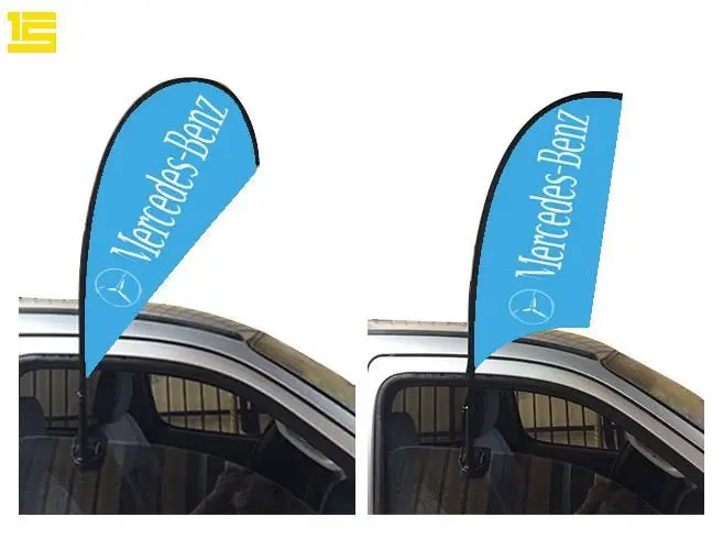 
shanghai suzhou kunshan custom World blank car flags wholesale 