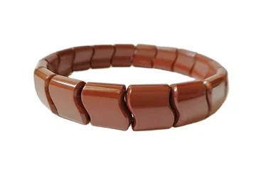 Fashional Bio Energy Balance Bead Grain Negative Ion Tourmaline Healthy Natural Tourmaline Black Beads Tumble Stones  Bracelet