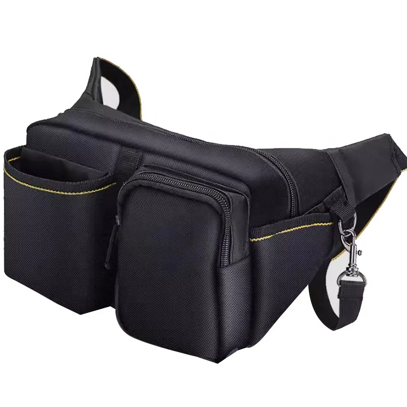 Heavy Duty Waterproof Waist Bag for Garden Work Electrician Repairman Organizer Tool Waist Pouch Belt Bag Storage Kit