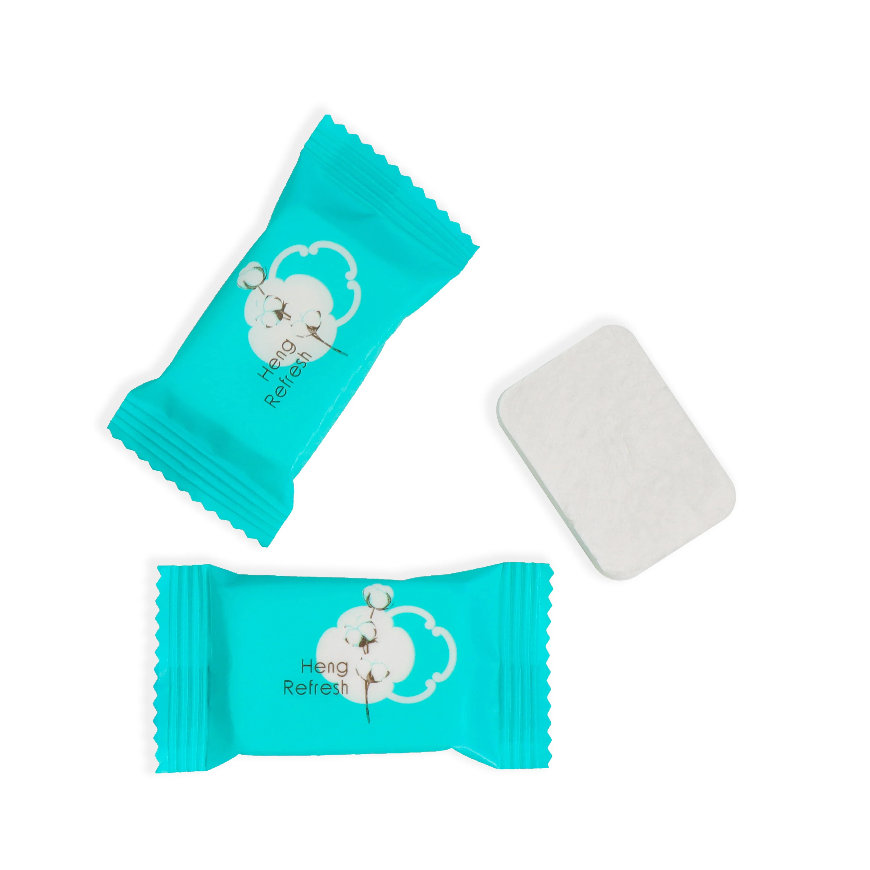 Wholesale Compressed Face Towel Disposable Towel Tablets Candy Package Portable Hotel Travel Magic Disposable Hair Mini Towel