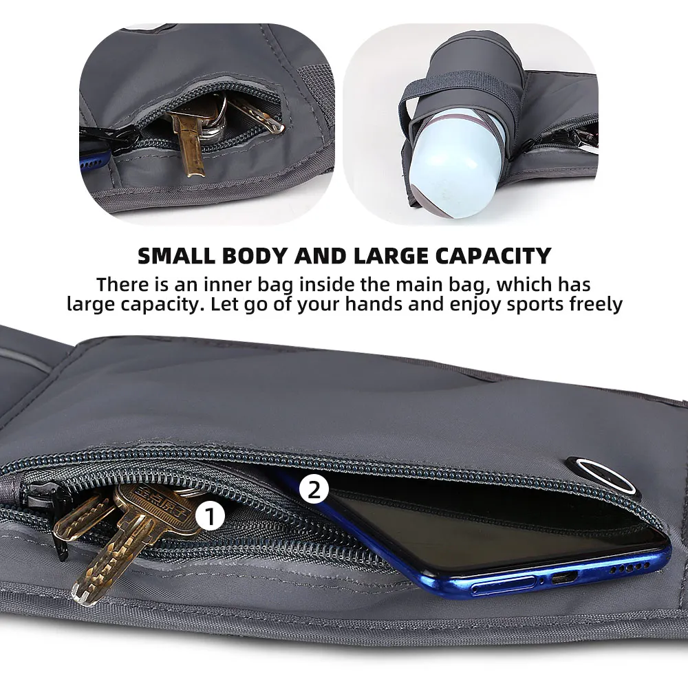 Jogging Sport Waist Bag Lightweight Waterproof Cycling Sport Fanny Packs running sport waist bag