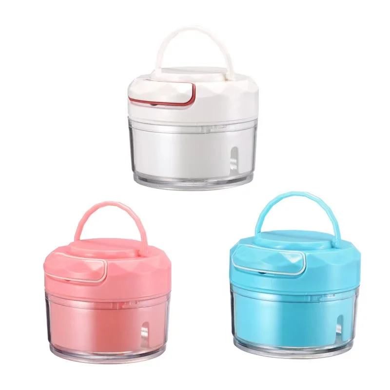 Новинка 2021, креативная мини-мешалка для чеснока, многофункциональная овощерезка, кухонная ручная мясорубка, портативная чесночная мешалка