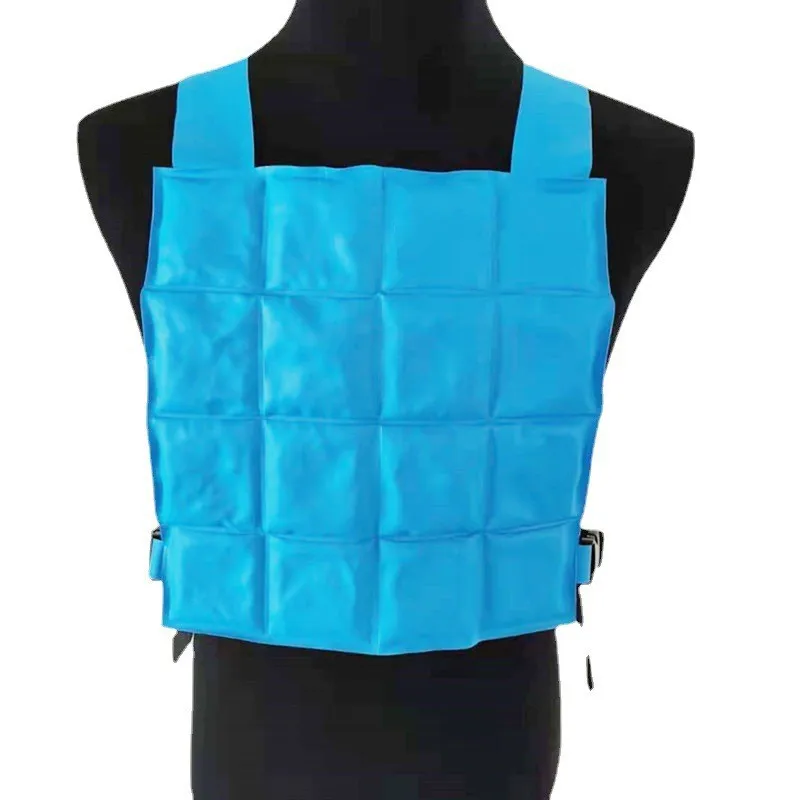71f 75f 82f Bio-based Cooling Vest 4 Cells Insert Bag Cooling Ice Pad For Outdoor Activity