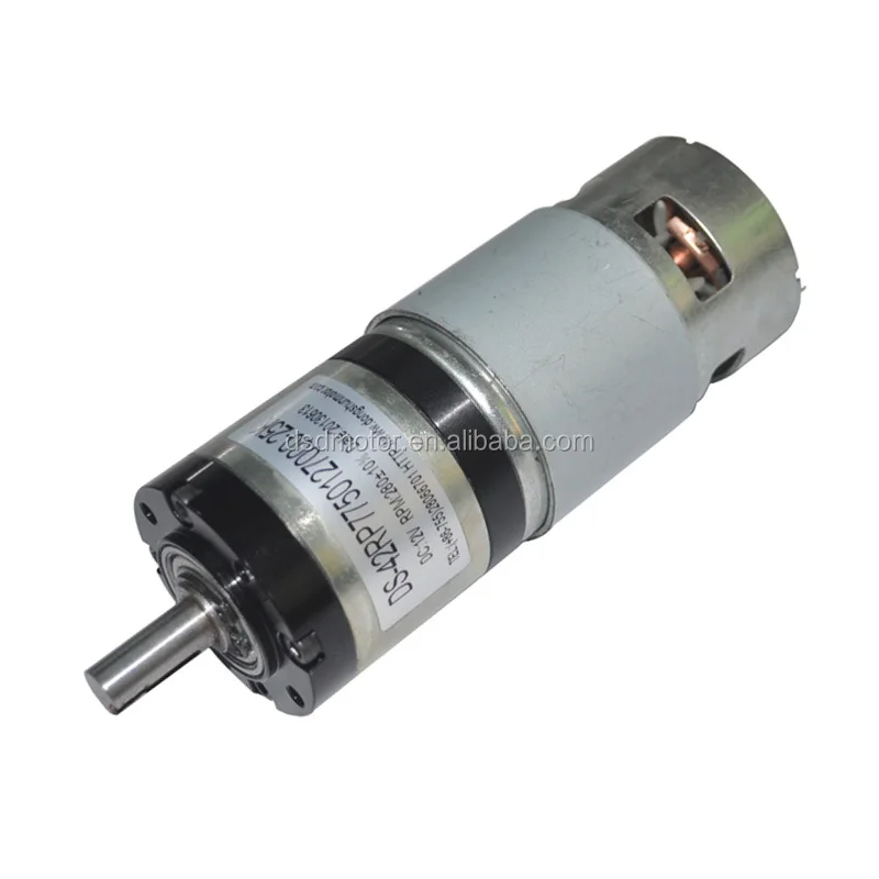 12V 24V DC Motor Custom 42MM Planetary Gearbox High Torque Dc Motor 50kg.cm 775 Gear Motor For Robot
