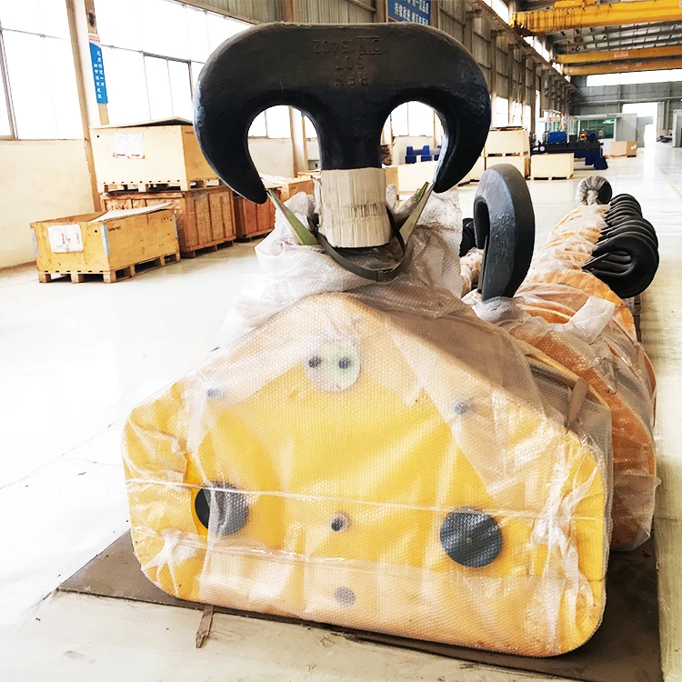 Kenancranes 5ton 10 ton Forging Double Safety Pulley Hooks For Cranes