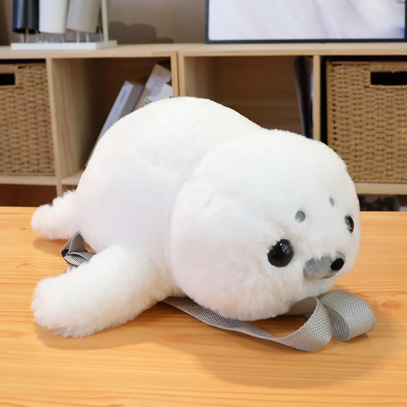 Hot sale Unisex Sea Animal Seal Plush Toys Soft Kid Cushion Backrest PP Cotton Huggable Squishy Sea Lion Pillow