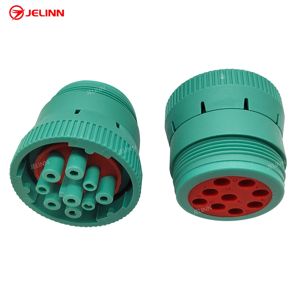 Deutsch type 2 J1939 Round 9 Pin Connector HD16-9-1939S-P080