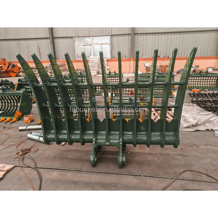 20 ton excavator root rake wide 1900mm rake buckets