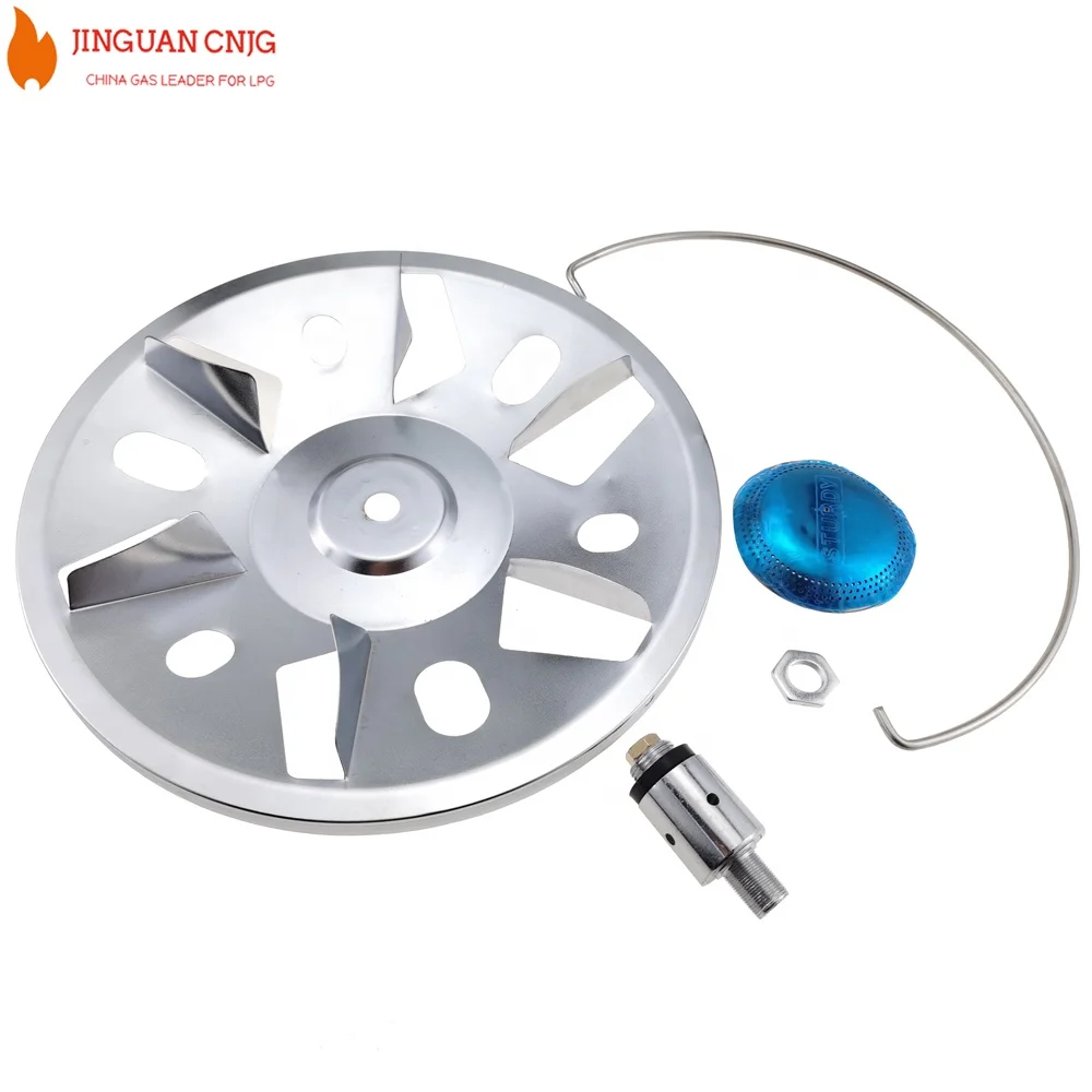 Газовая газовая плита на Бутане, одиночная горелка с пламенем для кемпинга, миниатюрная портативная синяя горелка для барбекю, 2 года работы из чугуна