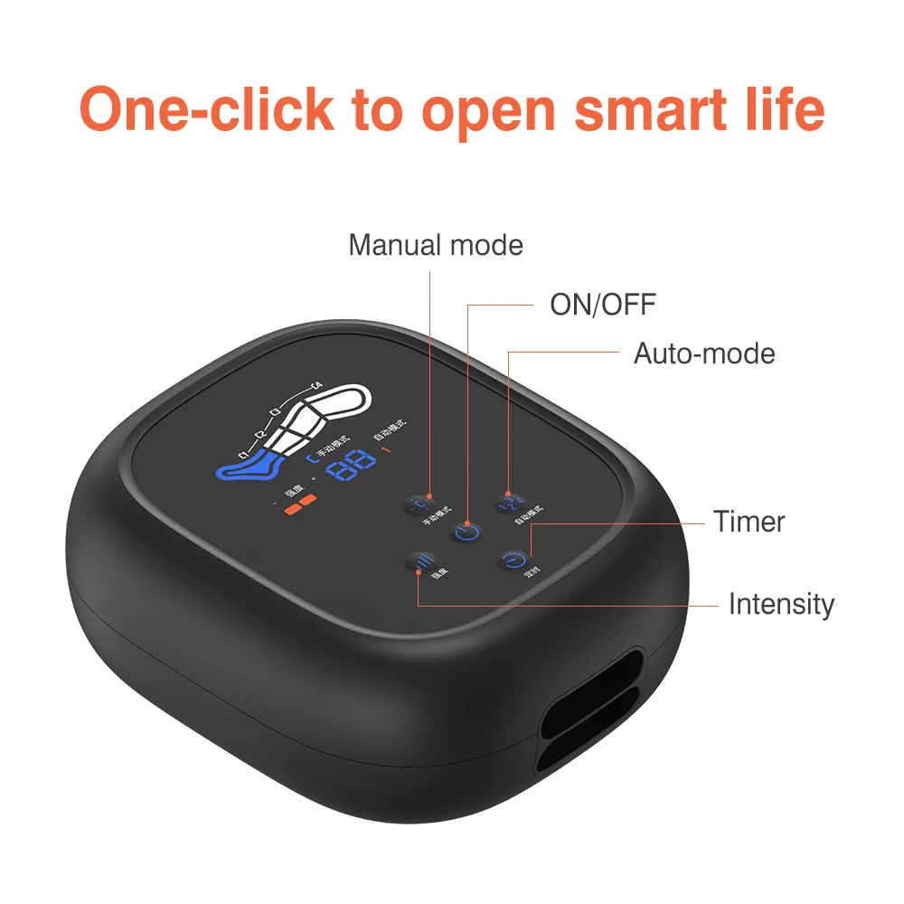 2024 Air Compression Leg Foot Massaer Foot 12 Chamber Air Compression Full Leg Massager