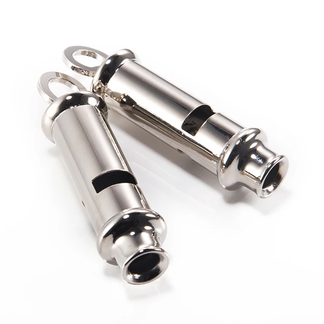 Factory Outset Two-tone siren outdoor survival brass whistle