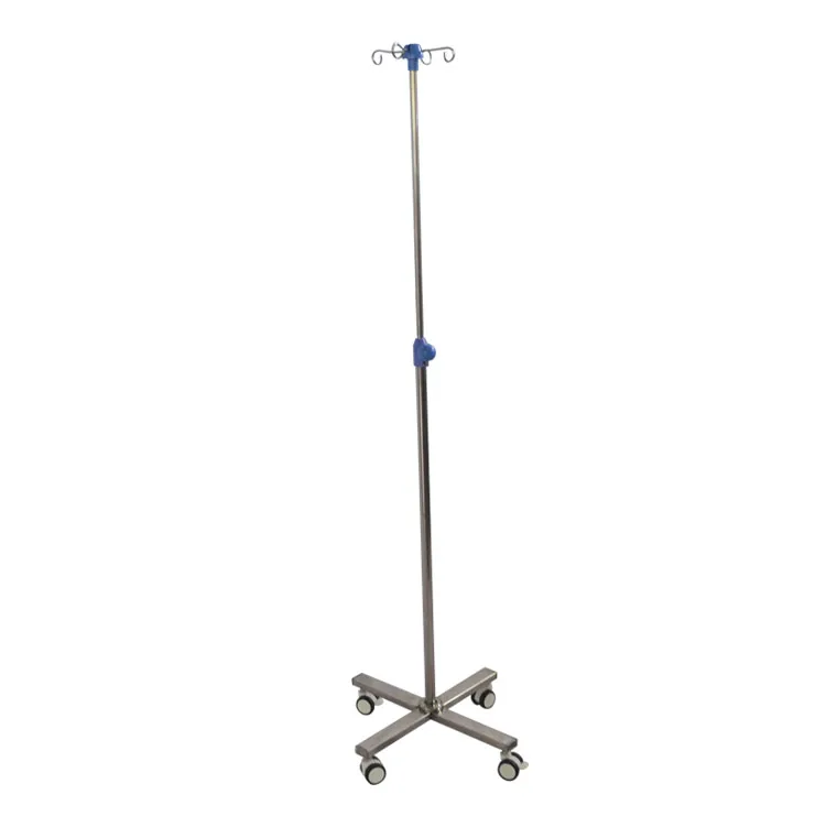 FJD-022 Hospital Hook IV Pole IV Infusion Stand for Medic Manufactures IV Stands Hospital Equipment Contemporary Samples Metal