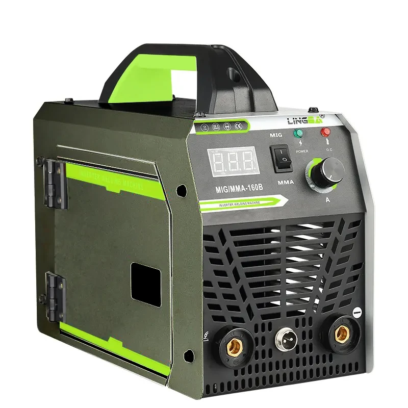 Lingba  Single phase 2 in 1 Gasless MIG Welding MACHINE Wire MIG/MMA-160B