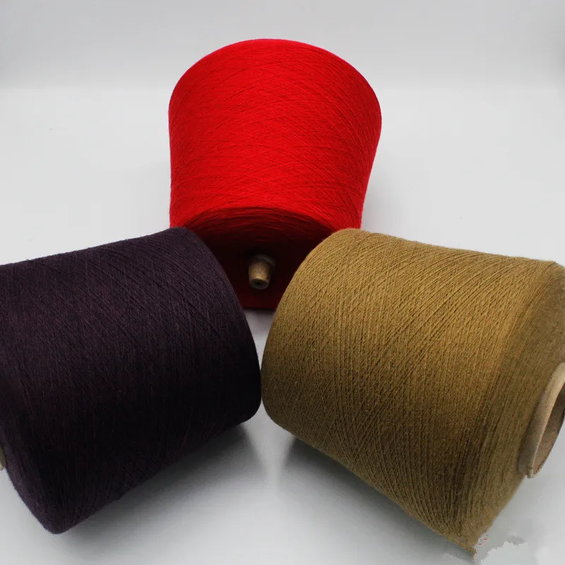 Factory Wholesale 100% acrylic yarn multi color custom acrylic wool yarn woven worsted skin friendly wool yarn