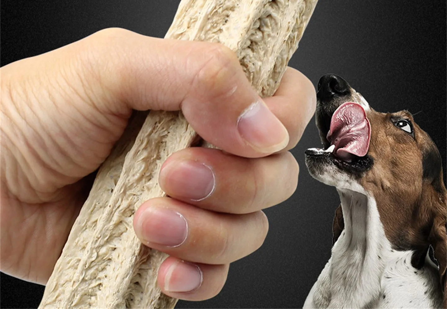 Dog Snacks Tooth Cleansing Bone Grinding Stick Snacks 6 Pieces Bone Special for Big Dogs