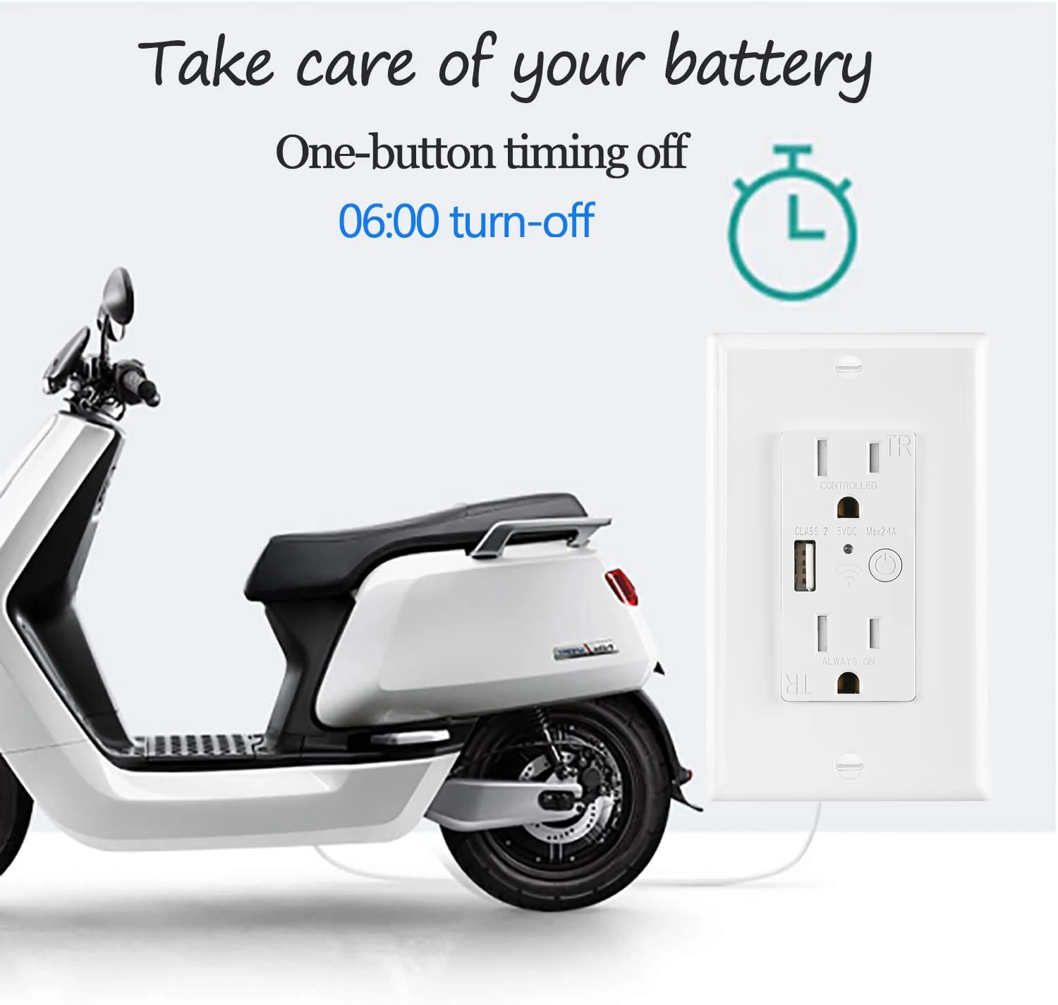 Wall Receptacle Socket Smart Life Compatible Wifi Enchufe Inteligente Wifi