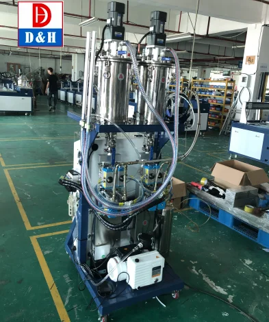 Оборудование компаундирования и склейки двухкомпонентными эпоксидными полиуретанэпоксидными акрилатными составами