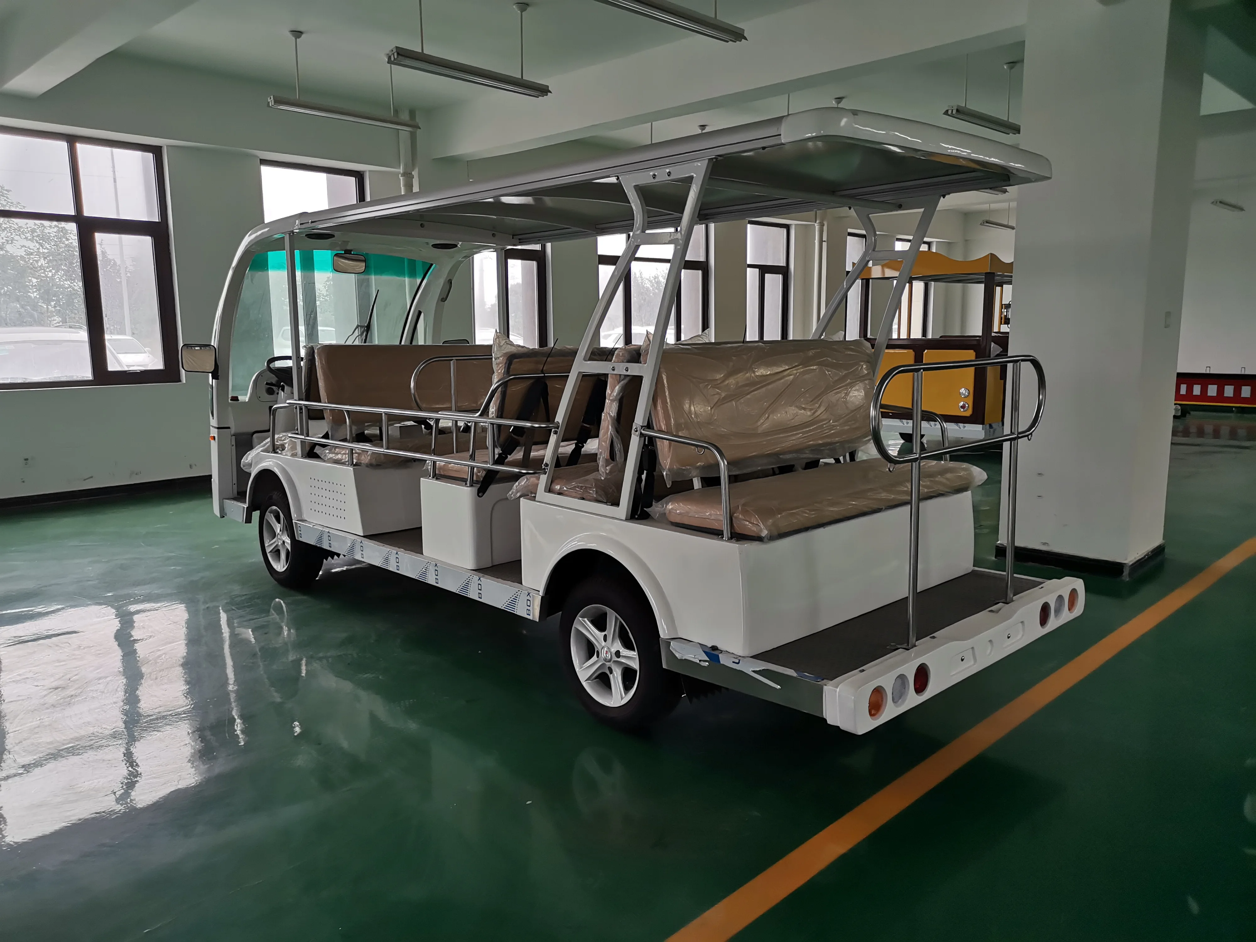 14 person seats sightseeing car electric tourist car for sale