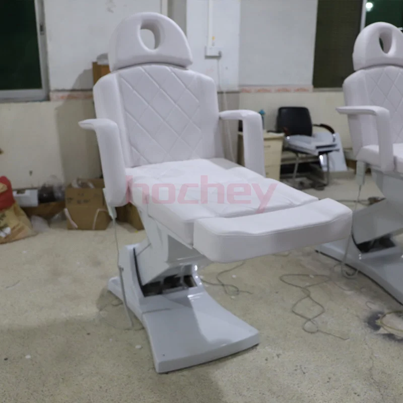 Hochey OEM/ODM Most Popular Salon Adjustable Electric Medical Bed Body Treatment Stretcher Beauty Chair With 3/4 Motors