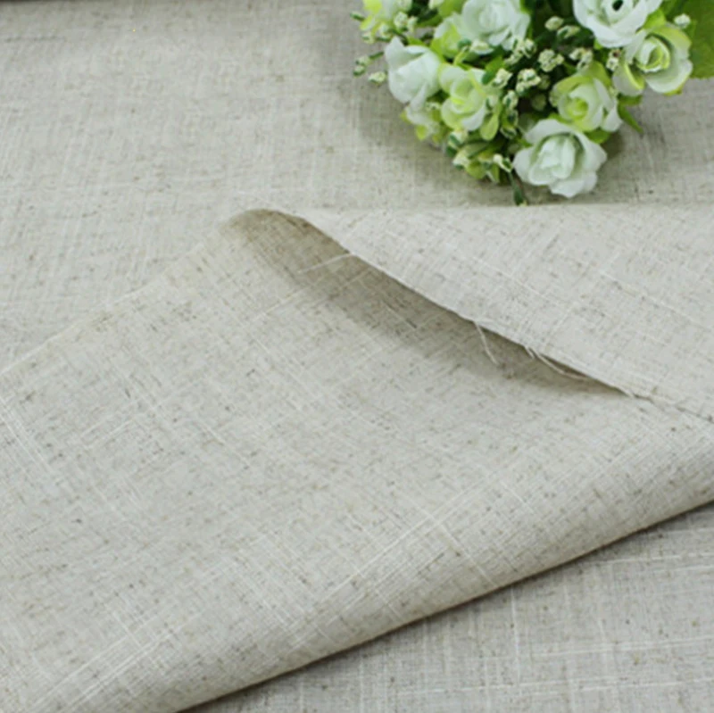 100% linen fabric for clothing linen/cotton fabric 100 pure linen fabric