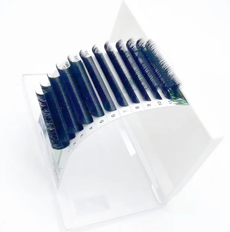 Оптовая продажа, фабричное производство, J B C D L локоны, синтетические норковые ресницы для наращивания, частная торговая марка, индивидуальные ресницы для наращивания