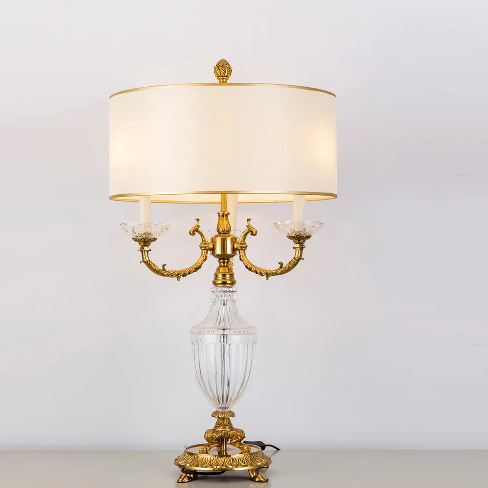 China manufacturer room led light with antique style lighting fixtures for hotel villa church restaurant noble home table lamp