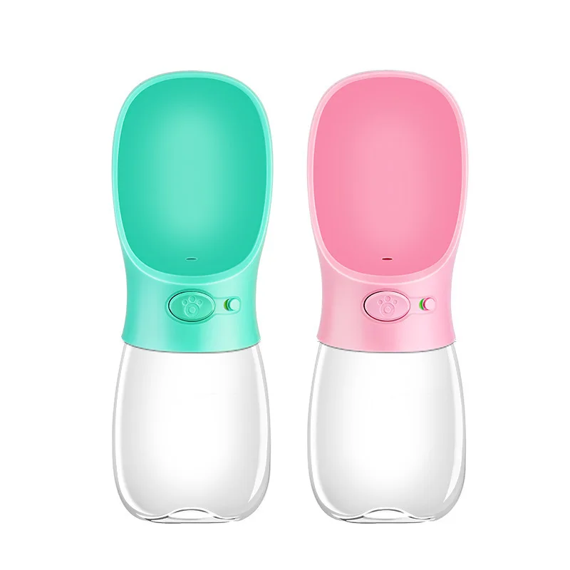 pet products dropship 2021 new portable travel cat and dog water bowl bottle