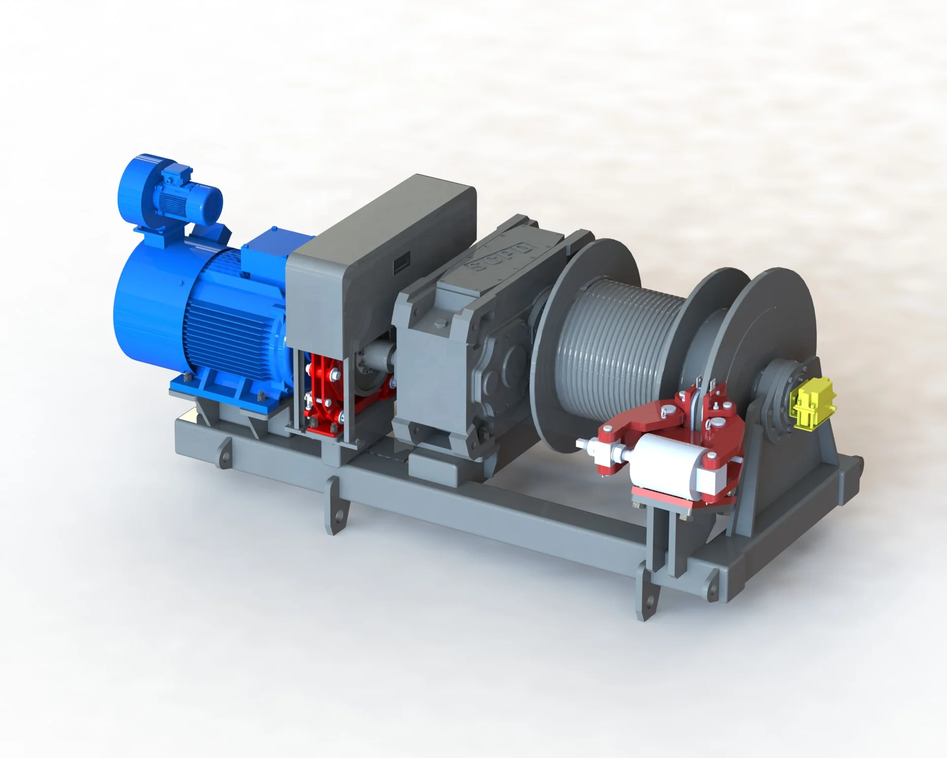 High quality tower crane hoist mechanism for tower crane spare parts