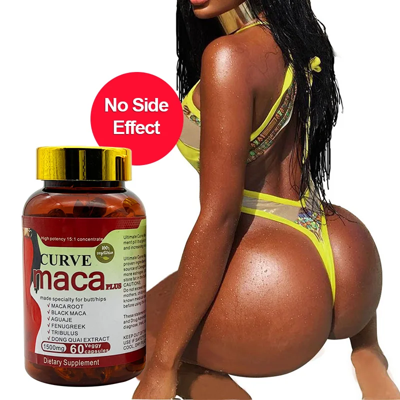 Private Label Vitamins Herbal Supplement Maca Hips Butt Lift Enlargement Capsule Hips And Butt Enhancement Pills