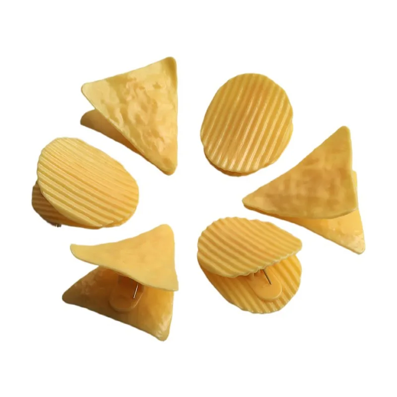 Customize Creative plastic clip for potato chip  for snack for sealing  for edge sewing positioning  for bill