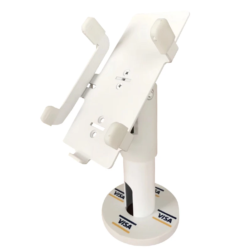 Credit card terminal stand in pos systems metal black plastic holder Base for verifone