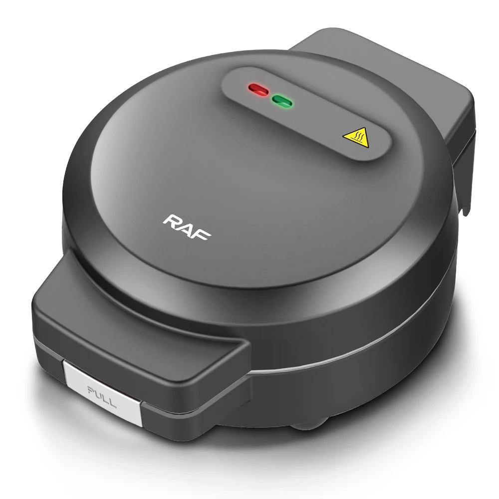RAF 2024 New Waffle Maker Machine 850w Easy To Clean Double Sided Heating Non Stick Coating Uniform Heat 3in 1