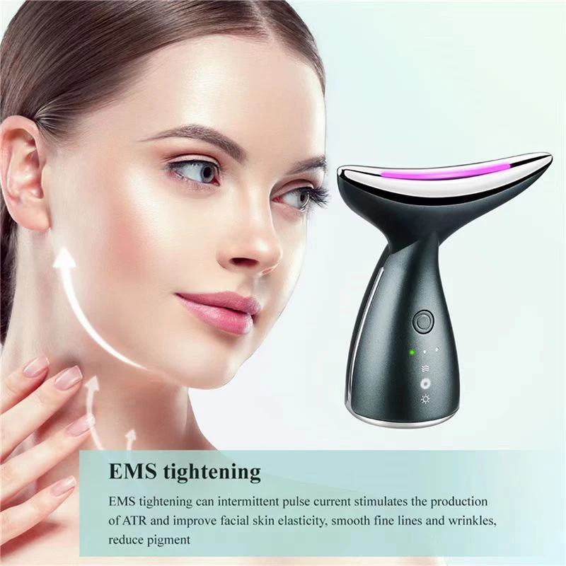2024 New Trending Product Electronic Neck Lift Personal Care Beauty Machine Portable Handheld 3 in 1 Skin Care Beauty Massager