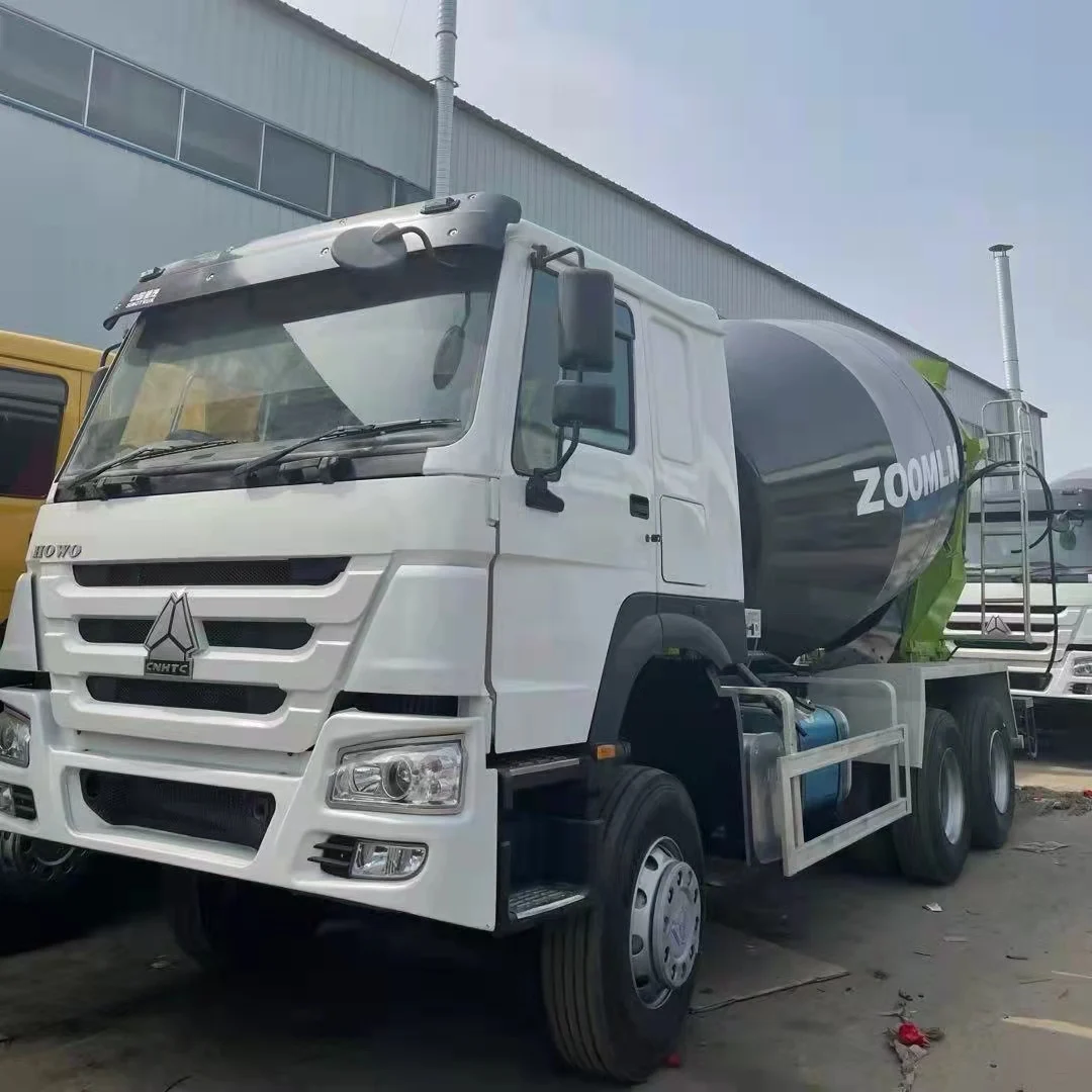 10 cubic meters and 12 cubic meters concrete mixing tank trucks