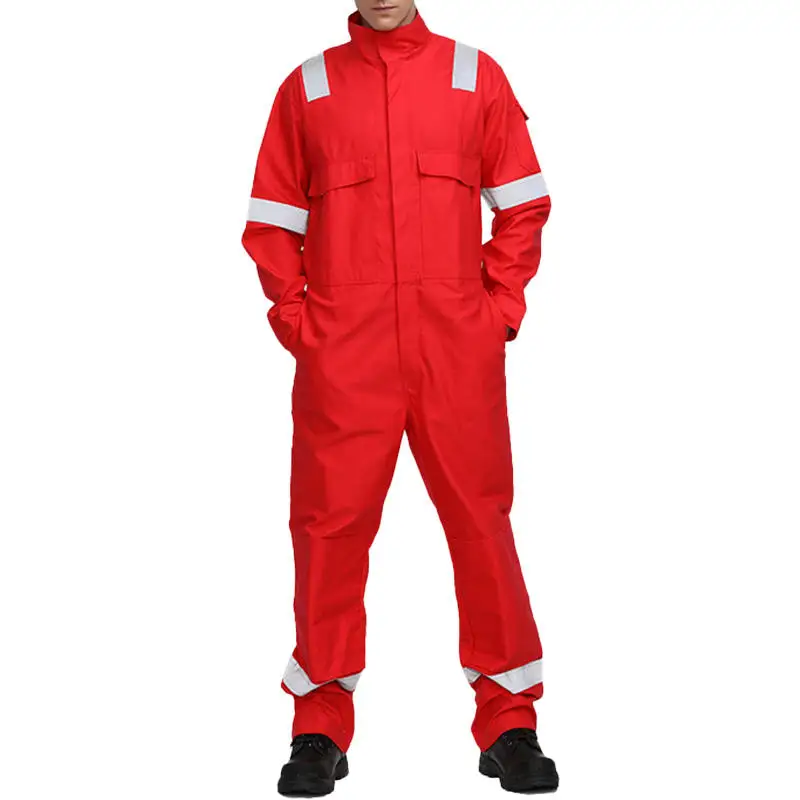 Flame Retardant Anti Static Workshop Clothe Work Clothes Petroleum Industry Protection Uniform
