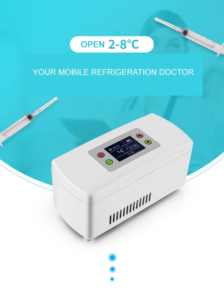 Hot Selling Portable Auto Mini Medical Cold Refrigerator Fridge Freeze Keep Cold Box