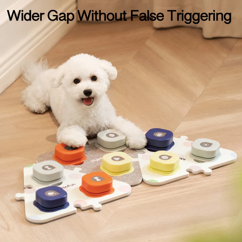 MewooFun Hot Fashion Voice Recorder Dog Talking Buttons Training Button Pet Talking Buttons Set