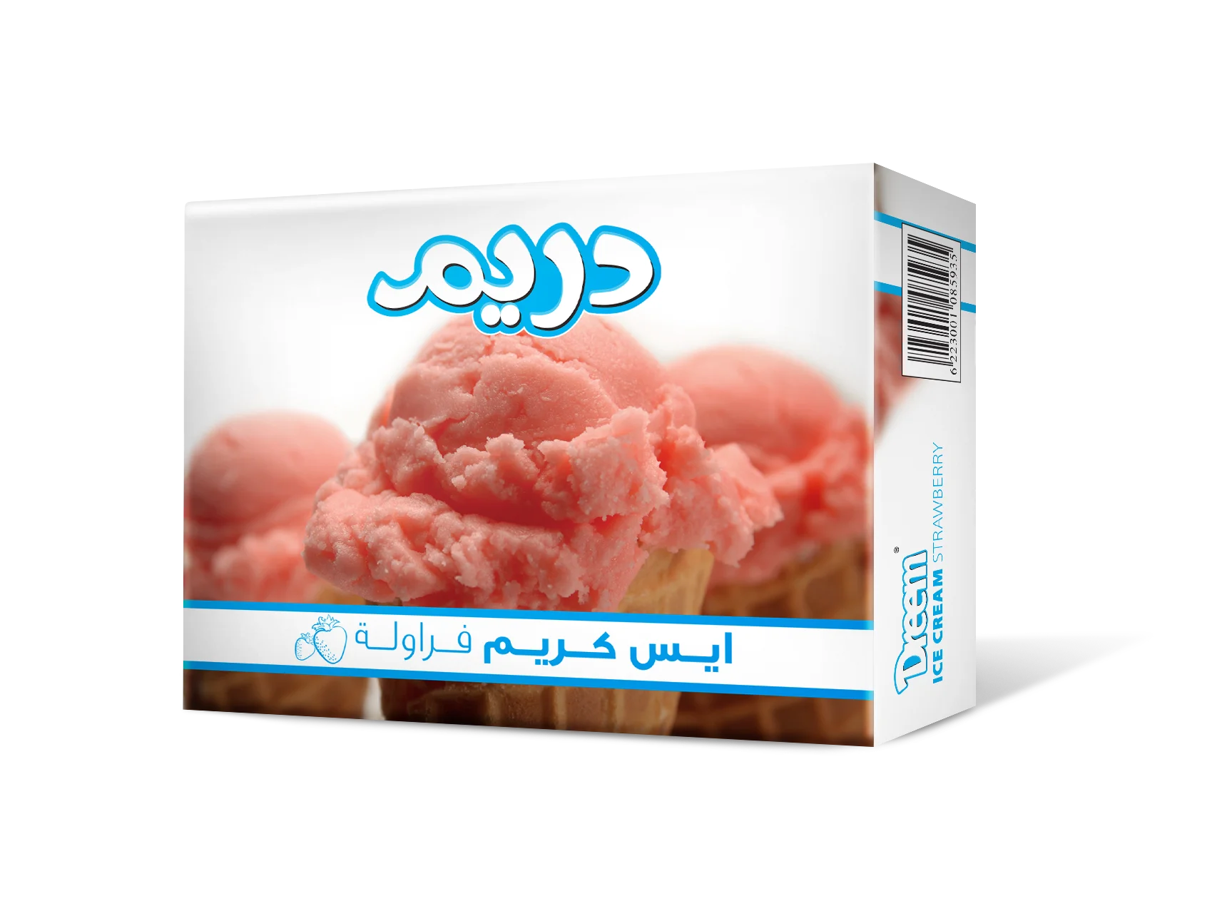 Hot Selling Halal Fresh Fruity Taste Strawberry Vanilla Ice Cream Powder Strawberry Flavor Ice Cream Powder On Selling