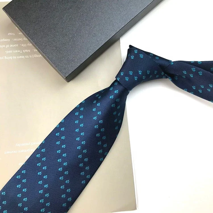 China Manufacturer Custom Necktie With Logo And Box Packaging Tie