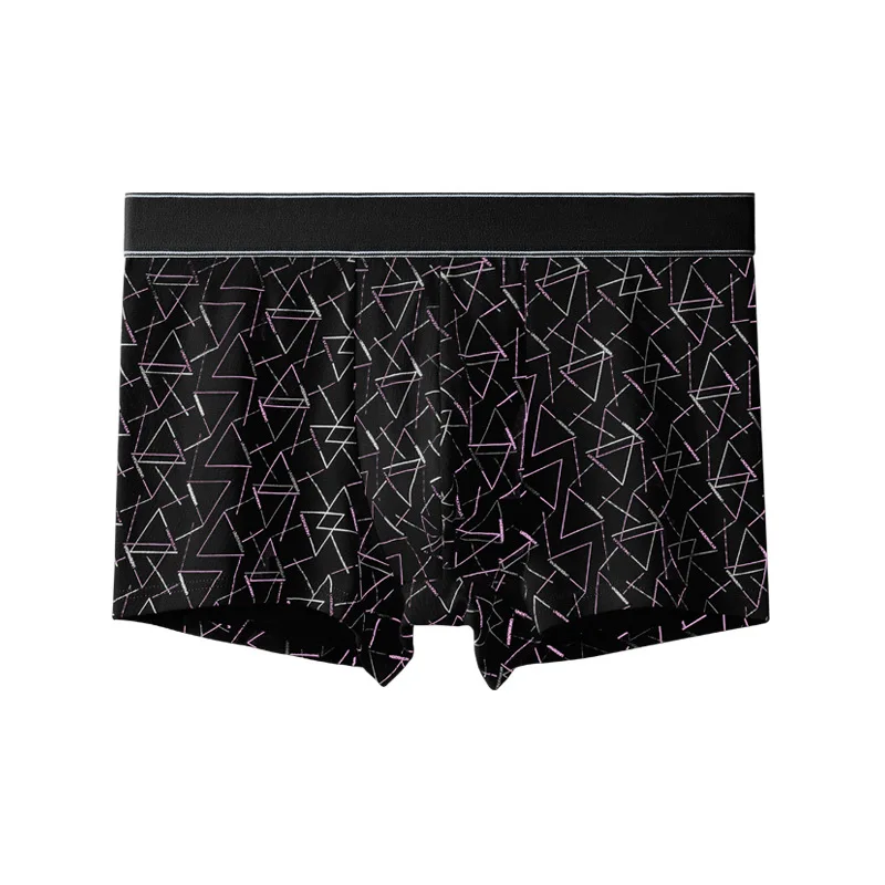 High Quality Manufacturers Comfortable Ice Silk Boxer Pants In Men Underwear