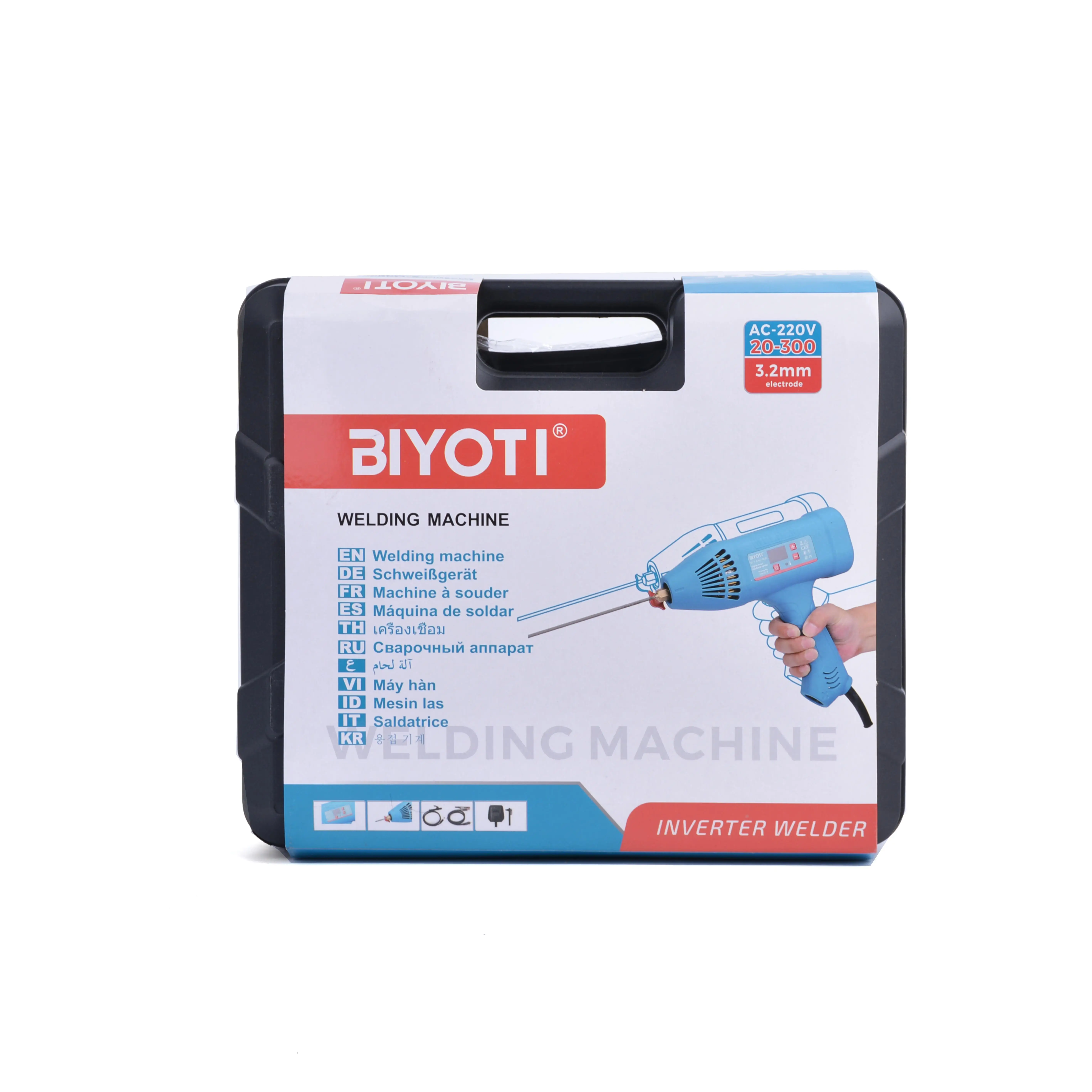 High Quality BIYOTI ARC-300 Handheld Multi Function Electric 3.2 MM Welding Machine Used For Welding Steel