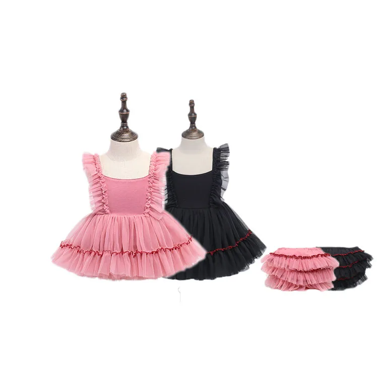 Robe Flying Sleeve Girls Dress Spanish Children Clothing Baby Puffy Skirt Vestidos Para Ninas Enfant Lolita Girls 