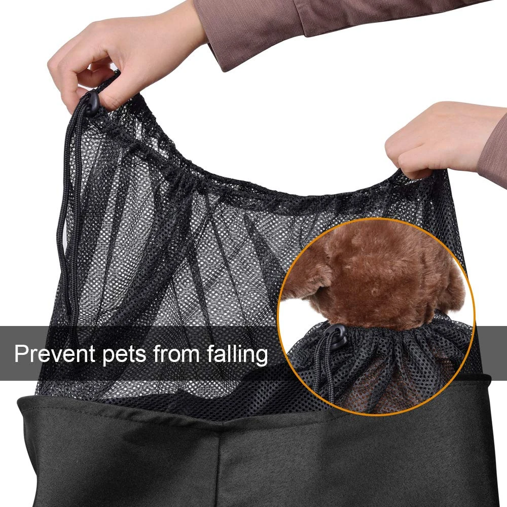 Comfy Hand Free Breathable Soft Knit with Front Pocket Adjustable Outdoor Travel Dog Cat Carrier Sling For Puppy Small Dogs Cats